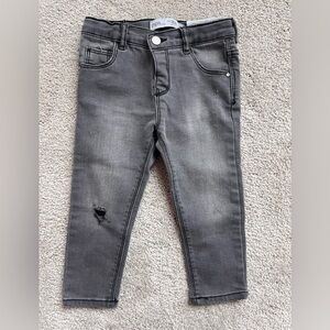 ZARA, size 18-24M, gray skinny jean